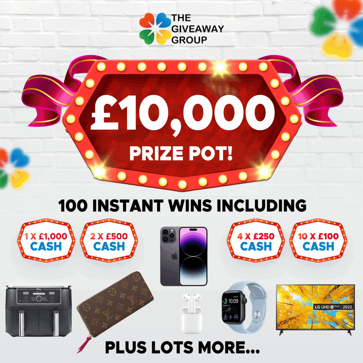 The OG Instant Wins | £10,000 Prize Pot | £250 End Prize